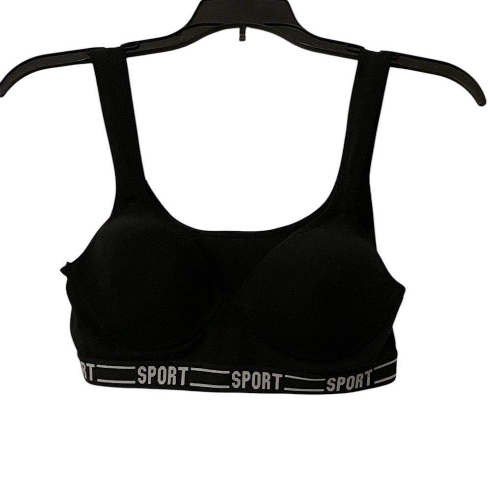 Sport Black Women's Padded Sports Bra